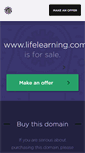 Mobile Screenshot of lifelearning.com